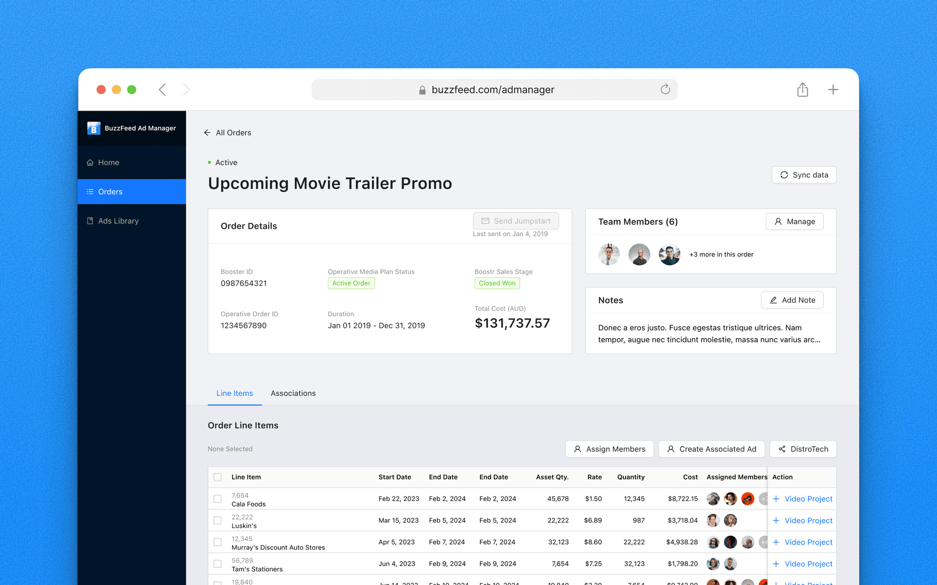 Reduced user error by designing an improved ad creation tool
