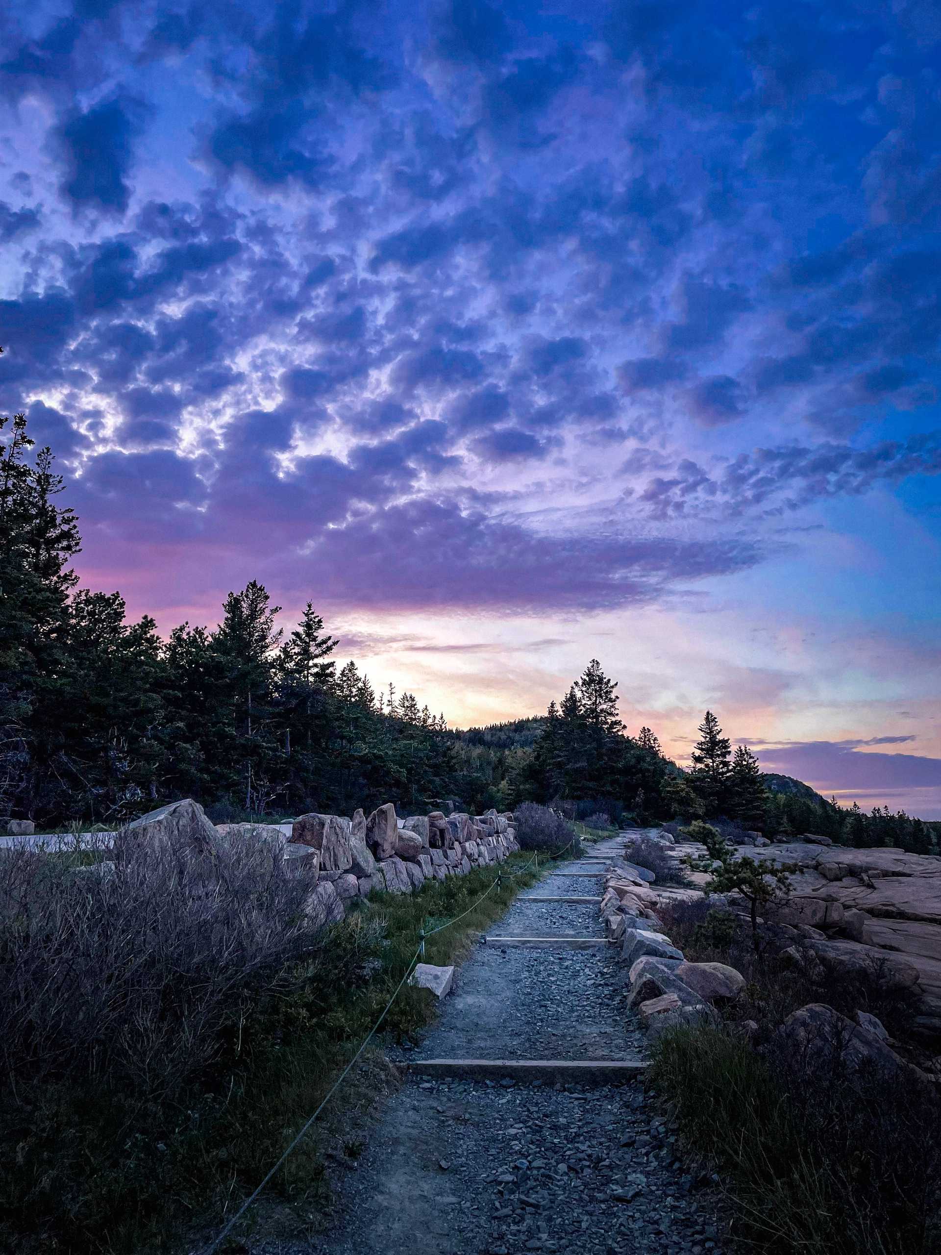 Scenic Maine landscape