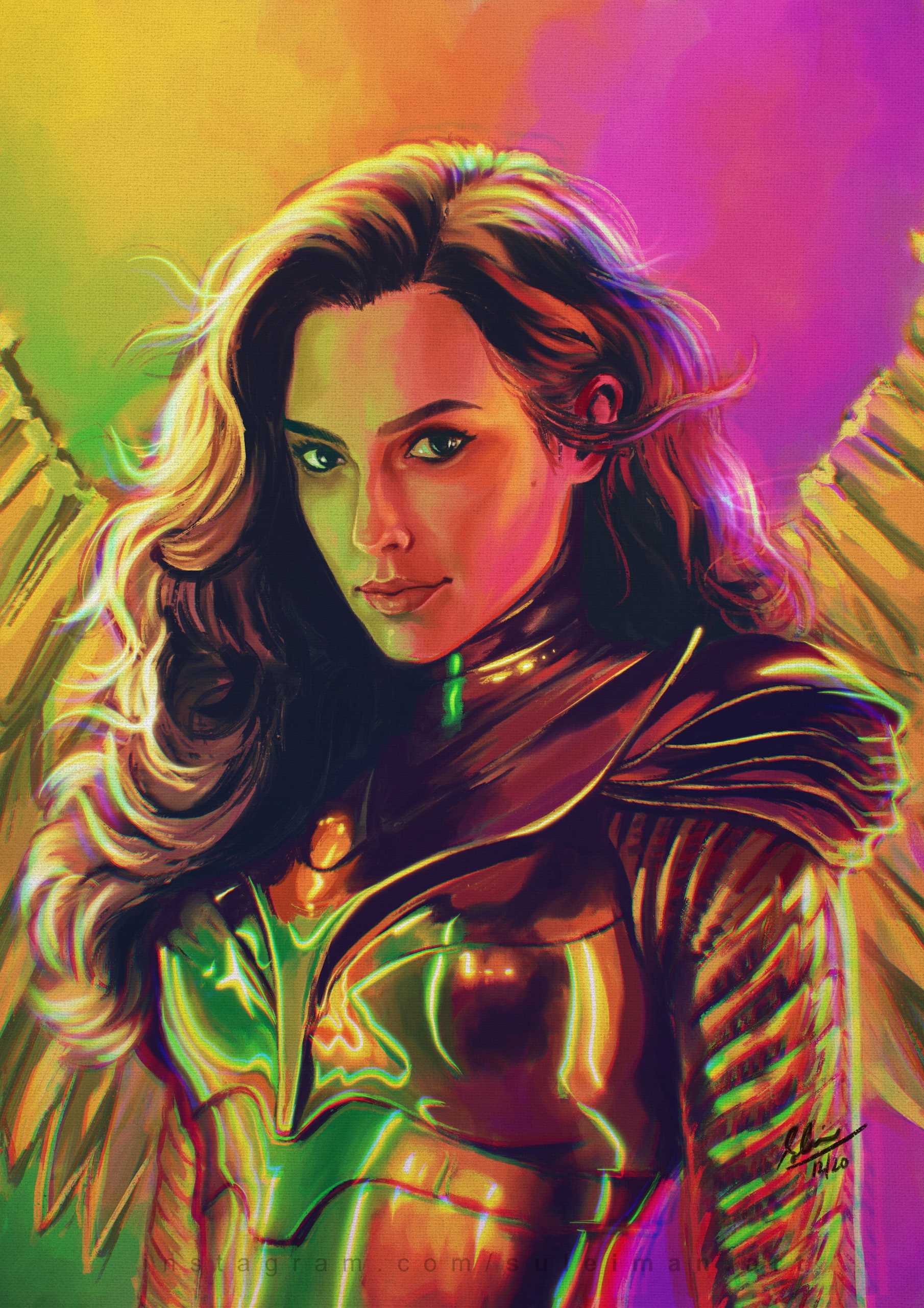 Wonder Woman 1984 artwork